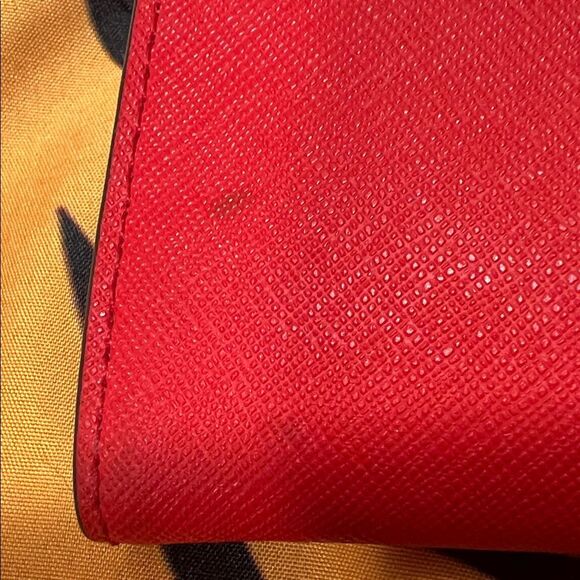 Kate Spade Slim Bifold Red Wallet - Picture 11 of 13